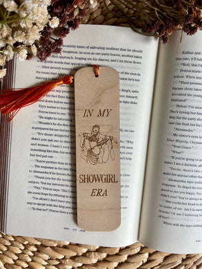 Showgirl Era Engraved Bookmark