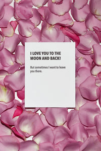 To the Moon & Back Card