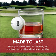 Load image into Gallery viewer, Golf Ball Rocks Glass