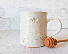 Load image into Gallery viewer, Mini Bees Pottery Mug