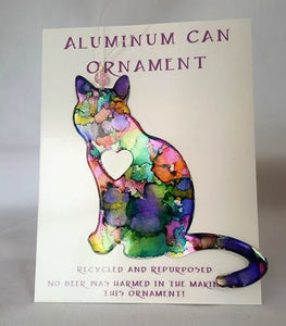 Cat Can Ornament