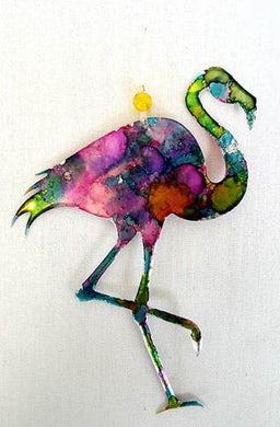 Flamingo Can Ornament