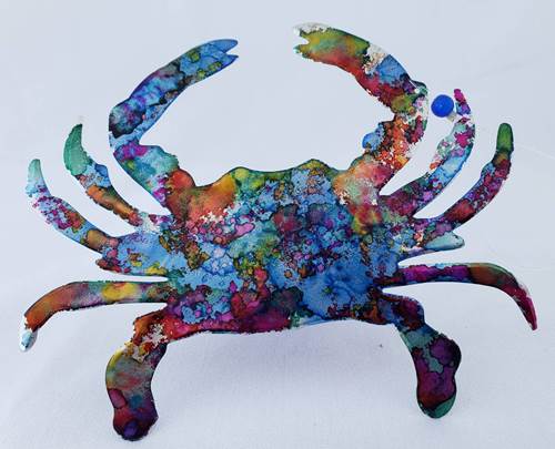 Crab Can Ornament