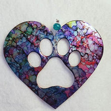 Load image into Gallery viewer, Paw Heart Can Ornament