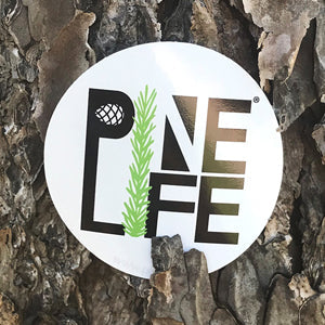 Round Pine Life Sticker