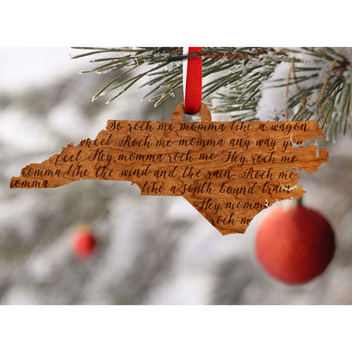 Wagon Wheel NC Ornament