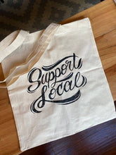 Load image into Gallery viewer, Support Local Canvas Tote Bag