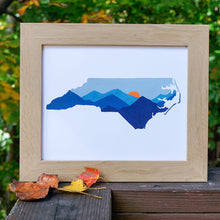 Load image into Gallery viewer, NC Mountains Art Print
