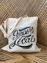 Load image into Gallery viewer, Support Local Canvas Tote Bag