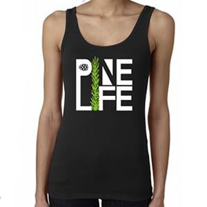 Pine Life Tank - Solid Black