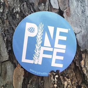 Round Pine Life Sticker