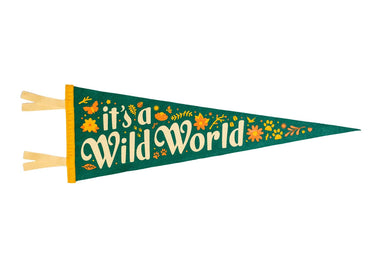 It's A Wild World Pennant