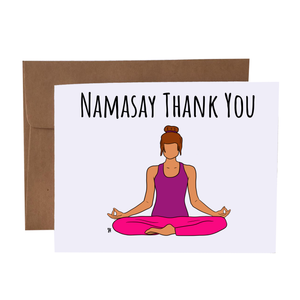 Namasay Thank You Card