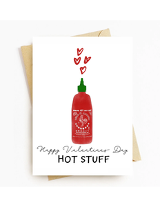 Hot Stuff Valentines Card