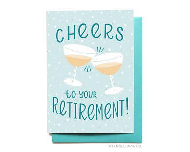 Cheers to Retirement Card