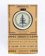 Load image into Gallery viewer, Moonlight Pine DIY Embroidery Kit