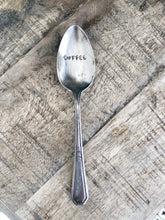 Load image into Gallery viewer, Coffee Vintage Stamped Spoon