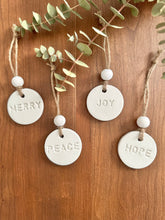 Load image into Gallery viewer, Hope Boho Clay Ornament