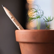 Load image into Gallery viewer, Plantable Spruce Tree Graphite Pencil