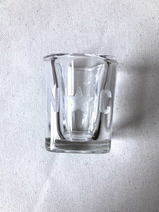 Engraved NC Shot Glass
