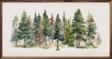 Load image into Gallery viewer, Watercolor Pines Forest
