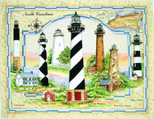 Load image into Gallery viewer, Lighthouses of NC Puzzle