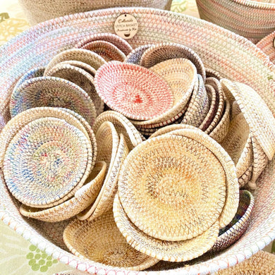 Handmade Catch-All Stitch Basket - Multiple Sizes