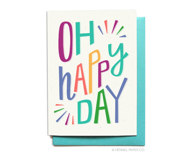 Oh Happy Day Card