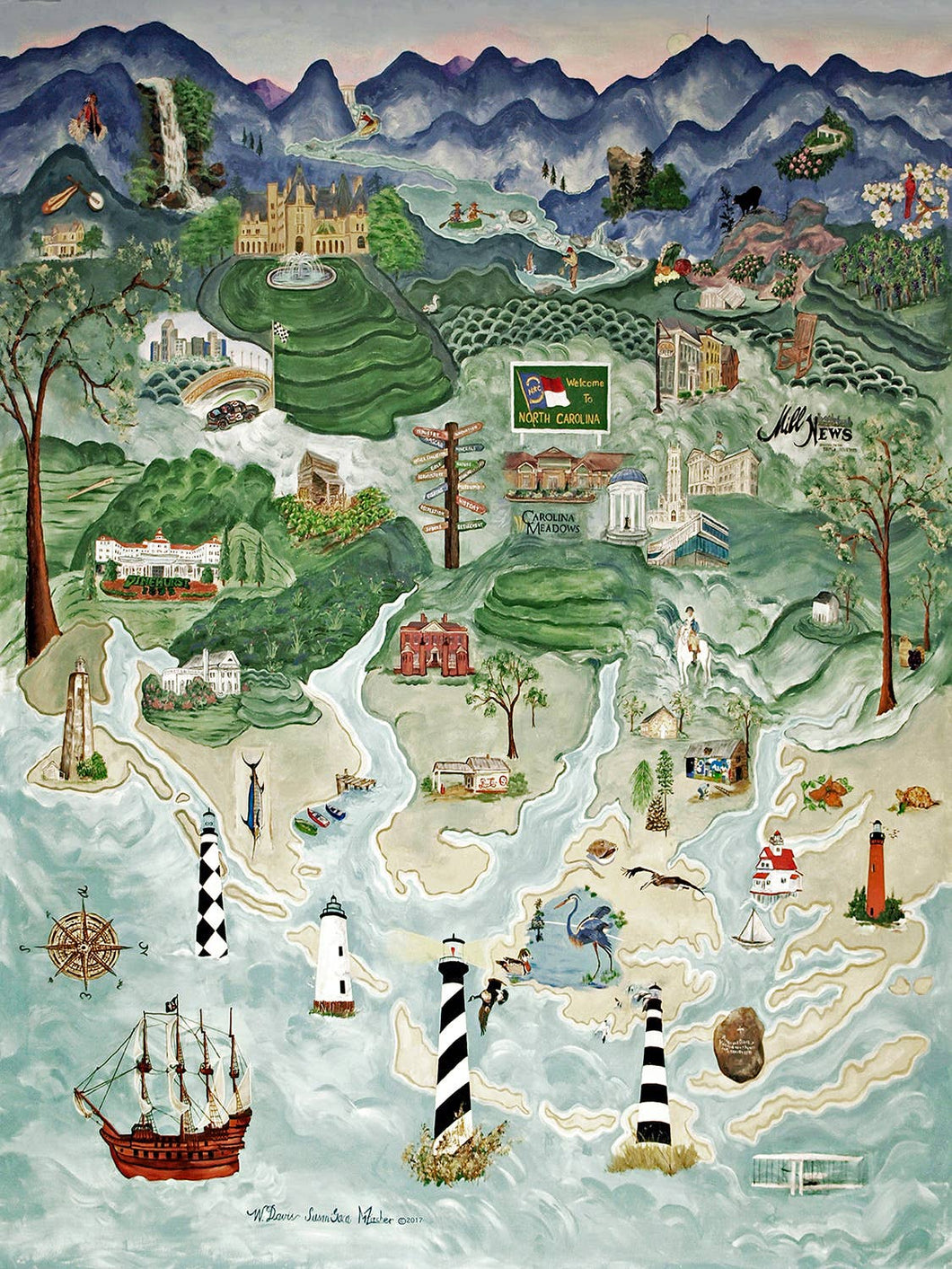 All Things North Carolina Puzzle