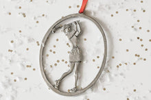 Load image into Gallery viewer, Pewter Female Golfer Ornament