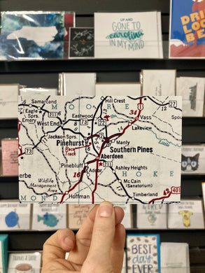 SP Map Postcard