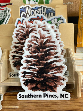 So Pines Pinecone Sticker