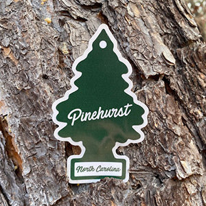 Pinehurst Air Freshener Sticker