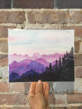 Load image into Gallery viewer, Blue Ridge Mountain Print