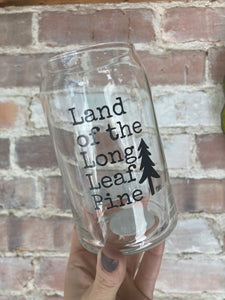 Land of the Long Leaf Pine Glass
