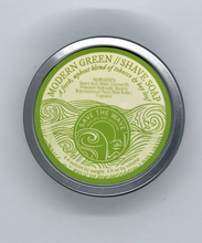 Load image into Gallery viewer, Modern Green Shave Soap