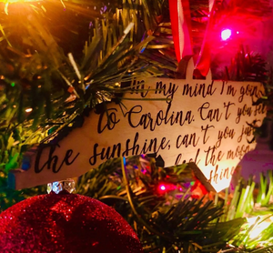 Carolina On My Mind NC Ornament