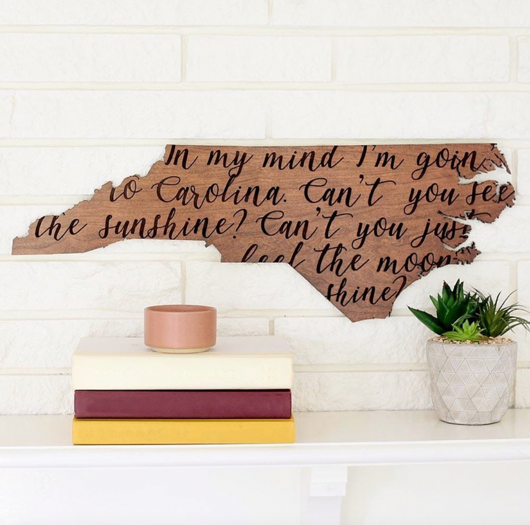 Carolina On My Mind Wall Hanging