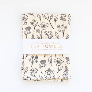 Floral Tea Towels - Set of 2