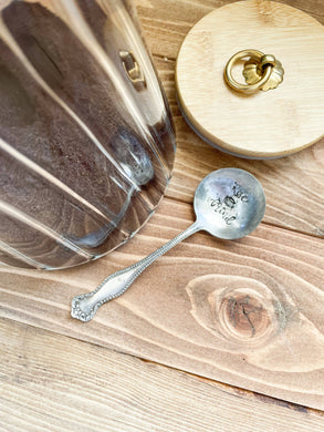 Rise & Grind Vintage Stamped Spoon