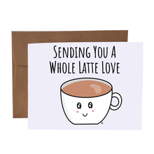 Load image into Gallery viewer, A Whole Latte Love Card