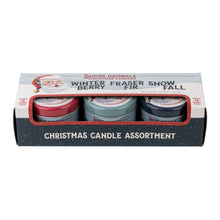 Load image into Gallery viewer, Holiday Candle Sampler Trio