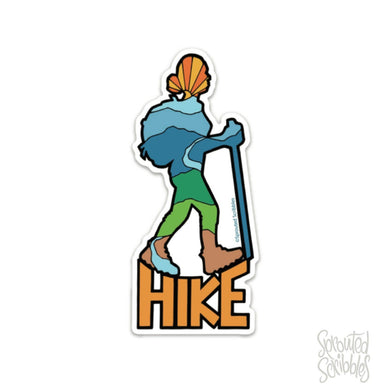 Hiking Sticker