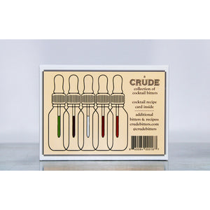 Crude Bitters - Boxed Set of 5