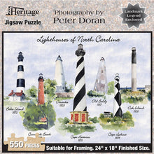 Load image into Gallery viewer, Lighthouses of North Carolina Puzzle