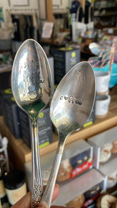 Coffee Vintage Stamped Spoon