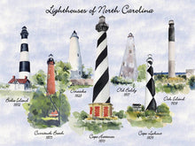 Load image into Gallery viewer, Lighthouses of North Carolina Puzzle