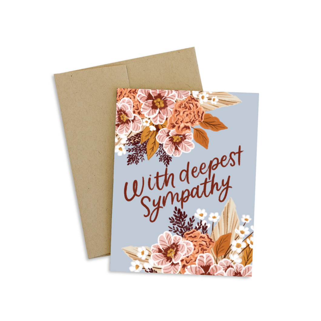 With Deepest Sympathy Greeting Card