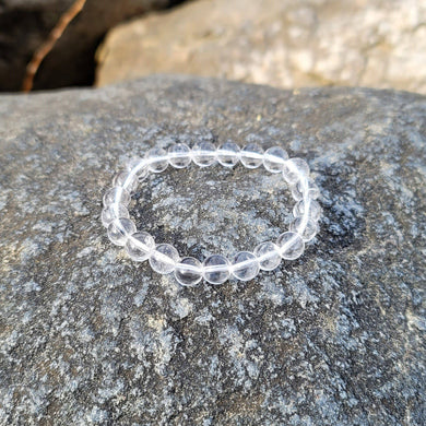 Clear Quartz Stacker Bracelet