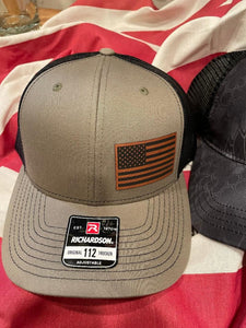 USA Flag Patch Trucker Hat